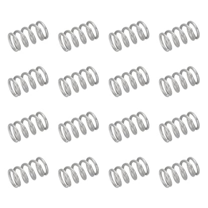uxcell 50Pcs 304 Stainless Steel Compression Springs,0.8mmWD, 6mm ODx10mm L - size: 6mmx10mm