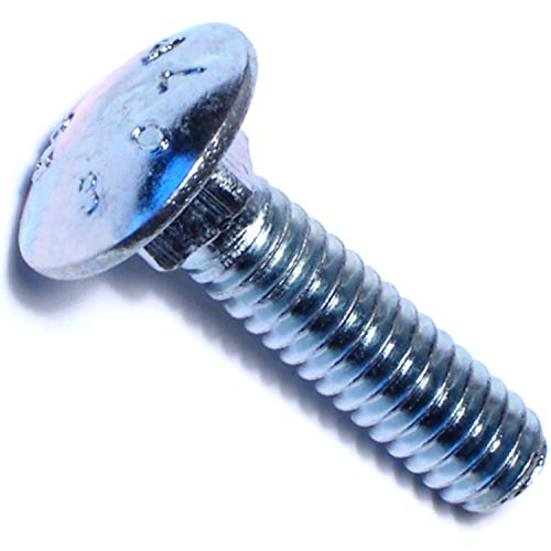 Hard-to-Find Fastener 014973453596 Carriage Bolts, 1/4-20 x 1, Piece-25 - size: 1/4-20 x 1"