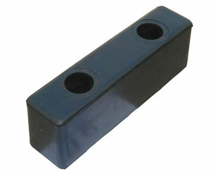 2 pcs - Rubber Loading Dock Bumpers 2-1/2 H x 2 W x 8 L Rectangular Warehouse HQ