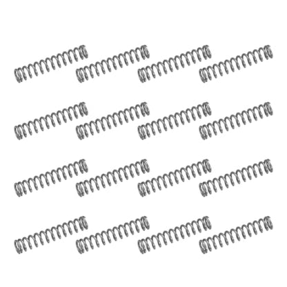 uxcell 50Pcs 304 Stainless Steel Compression Springs,0.5mmWD, 4mm ODx20mm L - size: 4mmx20mm