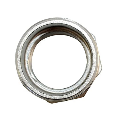 1-1/4" Male NPT to 1" Female NPT Female Reducing/Reducer Bushing Pipe Fitting,Adapter,Stainless Steel SS 304 Hex Bushing - size: 1-1/4" Male to 1" Female