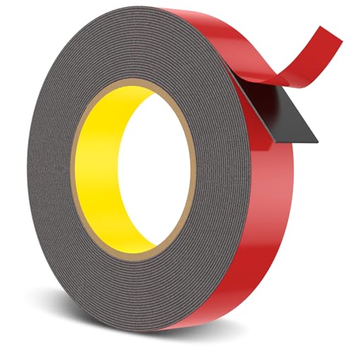 HitLights Double Sided Tape Heavy Duty, Strong Adhesive, 24.6ft x 1in - size: 1 in x 24.6 ft