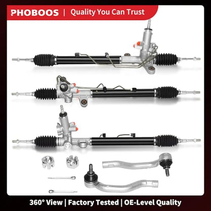 PHOBOOS Hydraulic Power Steering Rack and Pinion Fit for Honda Civic - size: 26-2718/ES800373