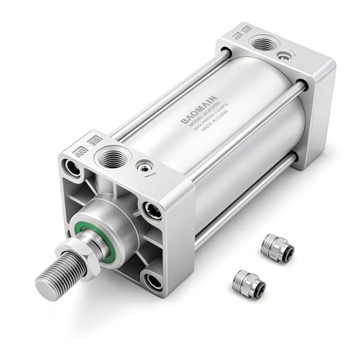 BAOMAIN Pneumatic Air Cylinder 2-1/2" Bore 2" Stroke SC63x50