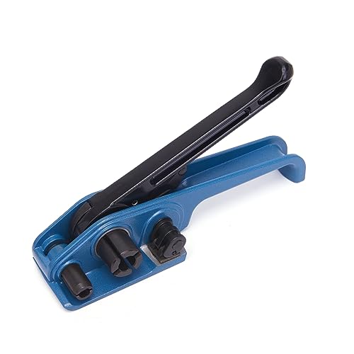 Heavy Duty Poly Strapping Tensioner - Banding Tools Windlass for 1/2" -3/4" Width Polyester Polypropylene Strap - color: blue tensioner