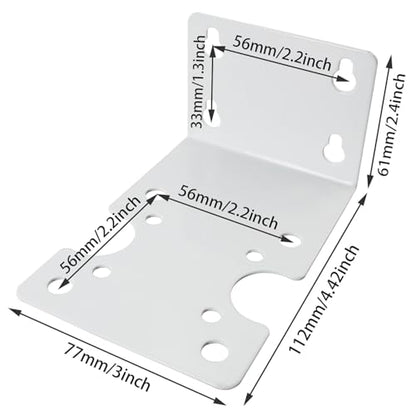 Water Filter Housing Mounting Bracket, Housing Bracket, Metal Housing Mounting Bracket for Big Blue 5'' 10'' and 20'' Filter Housings