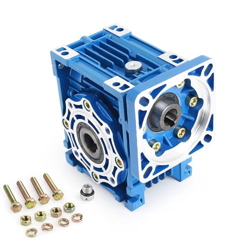 CNCTOPBAOS NMRV040 Worm Gear Reducer Gearbox 40:1 for Nema34 Stepper Motor - style: 40:1