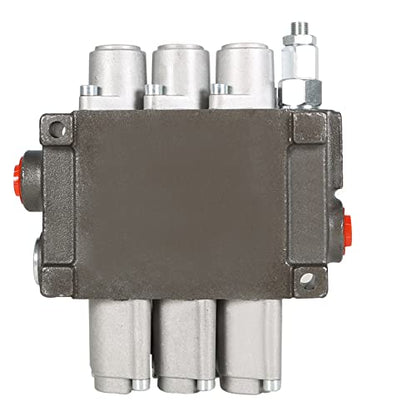 3 Spool 13GPM Hydraulic Directional Control Valve, 3600PSI