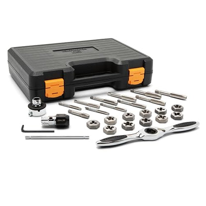 GEARWRENCH 27 Piece SAE Ratcheting Tap & Die Set | 82813 - style: 27 Piece SAE