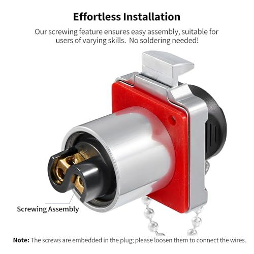 CNLINKO BD-24 2 Pin IP68 Waterproof Connector Circular Aviation Plug Metal - size: 2-Pin, style: BD24