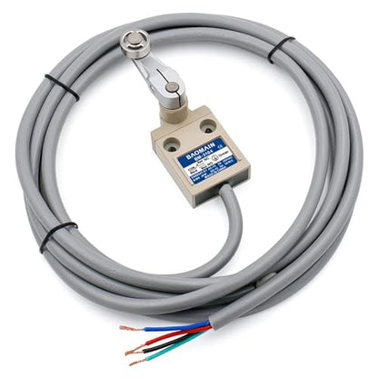 BAOMAIN BM-3104 Limit Switch, Rotary Roller Lever, SPDT, 5A IP67