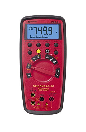 Amprobe 38XR-A Prof DMM True RMS with Optical PC Interface - style: 38XR-A: TRMS DMM w/PC Interface