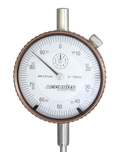 Accusize AGD 2 Dial Indicator, 0-10mm x 0.01mm, P900-S001 - size: 0-10mm x 0.01mm