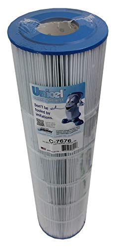 Unicel C-7676 75 Square Foot Media Replacement Pool Hot Tub Spa Filter Cartridge with 108 Pleats (2 Pack) - size: 2 Pack