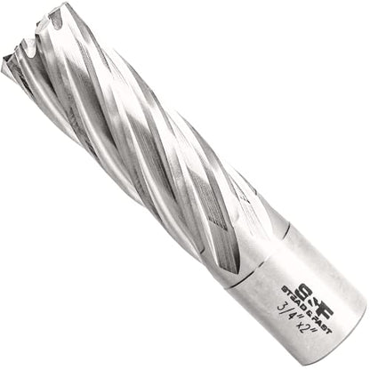 S&F STEAD & FAST Annular Cutter with Pilot Pin, 3/4" x 2", Mag Drill Bit - size: 3/4" x 2"