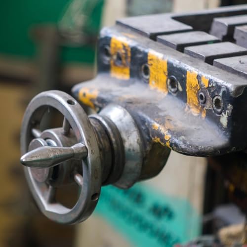 Solid Dished Hand Wheel | 63mm Wheel OD | 10mm Mounting Hole - size: Setscrew Style - 63MM OD x 10MM Hole