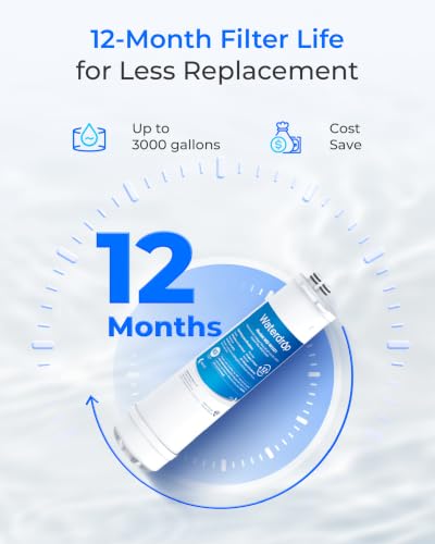 Waterdrop RC EZ 1 Water Filter Replacement for Culligan® RC-EZ-1, 2 Pack