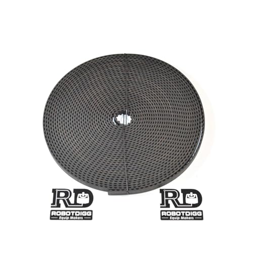 RobotDigg 3GT/GT3 Timing Belt Pitch 3mm Width 6mm Open Ended Synchronous Belt Pack of 10 Meters