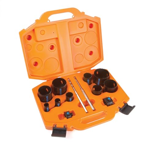 13pc Bi-Metal Hole Saw Kit - size: 13-Piece