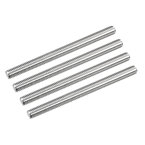 MECCANIXITY Fully Threaded Rod M8x100mm 1.25mm Thread Pitch Right Hand Rods - size: M8 x 100mm