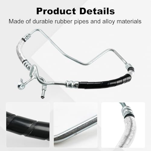 Power Steering Pressure Hose Compatible with Toyota Highlander Lexus RX330