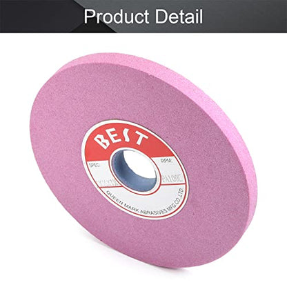 7-Inch 100-Grit Bench Grinding Wheel Chrome Corundum - size: 100#