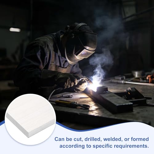uxcell Square Aluminum Flat Bar with Gloves 0.24"x0.8"x12"/6x20x305mm 2Set - size: 0.24" x 0.8" x 12"/6 x 20 x 305mm