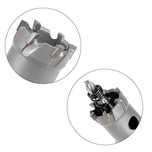 Carbide Hole Saw 23mm/0.9" Cutting Dia Hole Saw Cutter - size: 0.9"/23mm