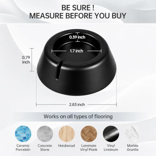 Anti Vibration Pads for Washing Machine, 8pcs - color: Black, size: 8pcs