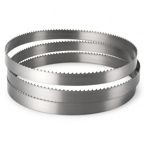 KAKA INDUSTRIAL Blade for 104-1/2" x 1" x .035" (2655x27x0.9mm) Bi-Metal Material M42 Grade Metal Cutting Band Saw Blades BS-912B/BS-912GR (1, 4/6 TPI) - size: 4/6 TPI