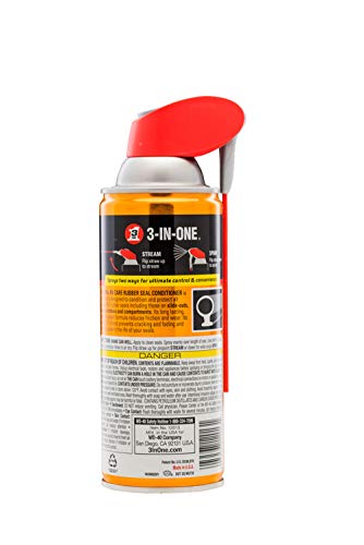 3-IN-ONE RVcare Rubber Seal Conditioner with SMART STRAW SPRAYS 2 WAYS, 11 OZ [6-Pack] - size: Pack of 6, style: Rubber Seal Conditioner