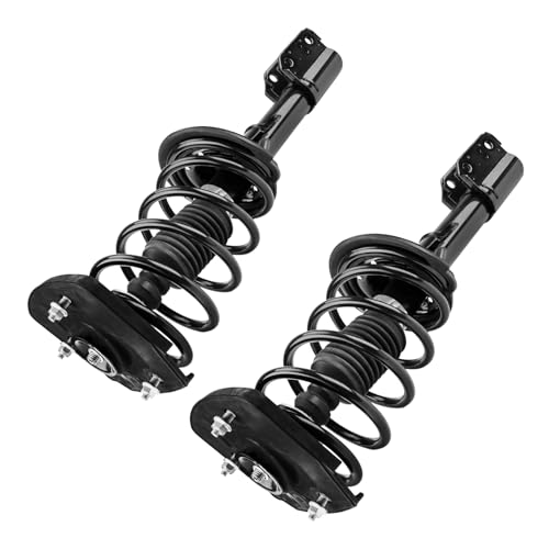 KAX 2PC Rear Struts for 2004-2013 Impala 2004-2007 Grand Prix 2014-2016 Impala Limited (with 17/18 inch Wheels;without Police/Taxi Packages), Complete Struts w/Coil Springs, Replace# 372471L_372471R - size: 2PC 08-13 Impala Rear