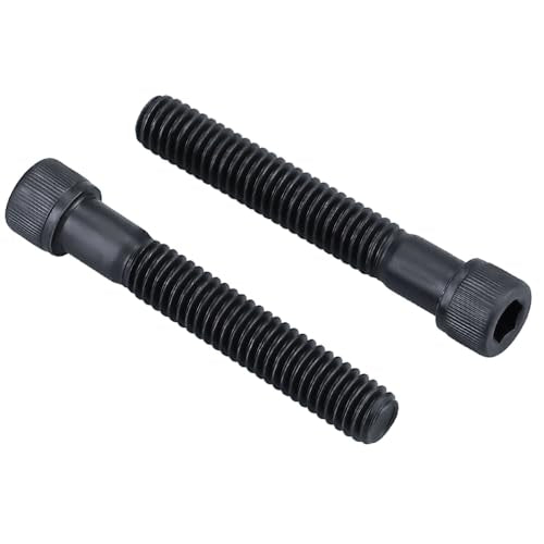 5/16-18 x 2-1/2" Socket Head Cap Screws Bolts, 12.9 Grade Alloy Steel, Black Oxide Finish, Allen Hex Drive, Partial Thread, 10 PCS - size: 5/16-18 x 2-1/2"