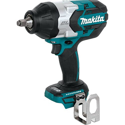 Makita XWT08Z 18V LXT® Lithium-Ion Brushless Cordless High-Torque 1/2" Sq. Drive Impact Wrench, Tool Only - style: Impact Wrench Only