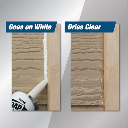 DAP Dynaflex Ultra Advanced Exterior Sealant, Clear, 5.5 Oz (7079818207)