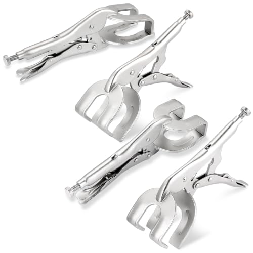 4 Pack 9-Inch Locking Pliers Welding Clamp Pliers