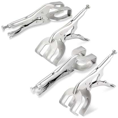 4 Pack 9-Inch Locking Pliers Welding Clamp Pliers
