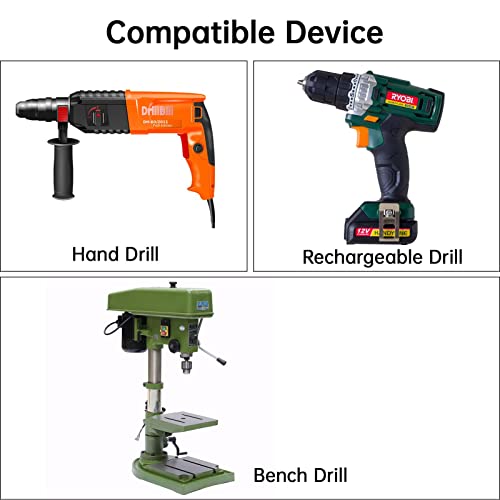 1/4" to 1-3/8" Titanium HSS Step Drill Bit for Metal Unibit - size: 1/4" to 1-3/8"