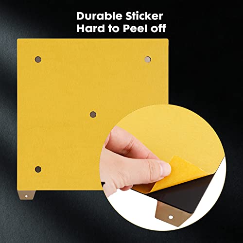 Sovol SV06 Flexible Steel Platform with Textured PEI Surface and Magnetic Bottom Sheet with Adhesive 235x235mm for Creality Ender 3/3 Pro/3 V2/3 S1 Sovol SV05/SV07 Aquila Kobra Neptune 2 3D Printer - style: For SV06/Ender 3 Series