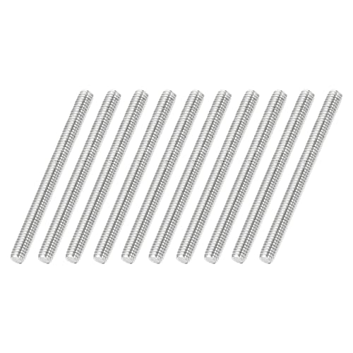 uxcell 10Pcs Fully Threaded Rod M2.5 x 0.45mm Pitch 30mm/1.2 Inch Threaded - size: M2.5x0.45mmx30mm