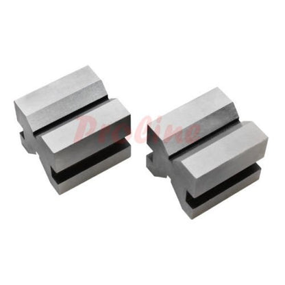 1-5/8" x 1-3/4" x 2-3/4" V Block & Clamp Set Steel Gauge Gage Machinist Tool