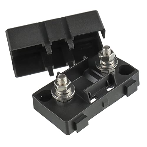 BOJACK 125 Amp AMI/Midi Fuse Holders and High Current Bolt-on Midi Fuses 125A for Cars Trucks Vehicles (Pack of 2 - style: 125A