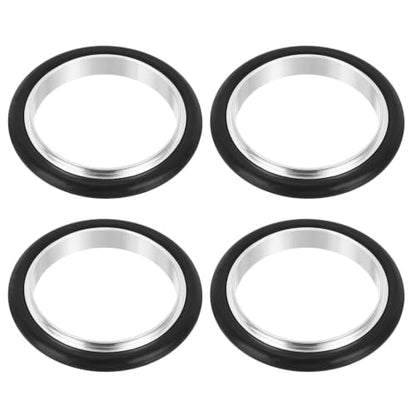 KF40 Flange Centering Ring (Aluminum Cylinder: 40mmID,41mmOD) 4Pcs - size: KF40