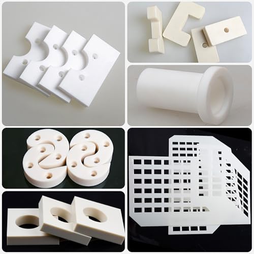 PTFE Plastic Sheet, Virgin PTFE Sheet Teflon Sheets - 200mmx200mm Thickness 2mm Non Stick Sheets for Gasket Seals Liners Bearings - size: 200mmx200mmx2mm