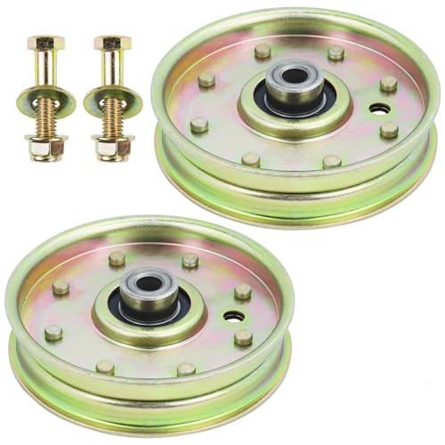 GELASKA 2Pack 756-1229 Idler Pulley for Cub Cadet RZT 50 RZT 42 RZT22 RZT17 - color: A13 2x756-1229