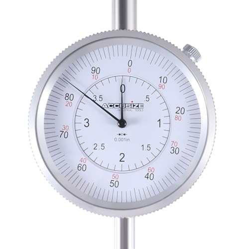 Accusize AGD 2 Dial Indicator, 0-4in x 0.001in, P900-S105 - size: 0-4" x 0.001"