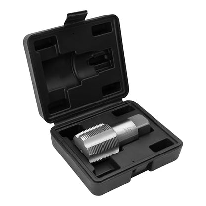 HFS(R)1-1/2-Inch NPT Pipe Tap Carbon Steel Pipe Threading Tools with Storage Case for Industrial/Plumbing/Auto Repair DIY Thread cutting tools - size: 1-1/2-Inch