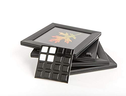 Black Rubber Feet (50 Pack) Self Stick Bumper Pads - Made in USA - Adhesive Square Bumpers for Electronics, Speakers, Laptop, Appliances, Furniture, Computers - color: Black, size: 50pc Small
