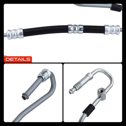 A-Premium Power Steering Pressure Hose Assembly Compatible with Dodge, Ram