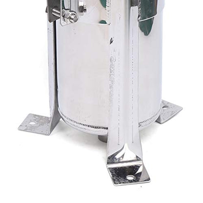 LOYALHEARTDY 150 Psi Bag Filter Housing Stainless Steel Mesh Basket 0.13㎡ Filter Area Heavy Duty Bag Filter Import/Export DN25 Inner Wire Multi-Purpose Filtering Equipment